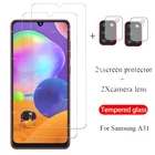 Защитная пленка для объектива камеры samsung a31, закаленное стекло 4 в 1 для samsung A31, a 31, 6,4, SM-A315FDS