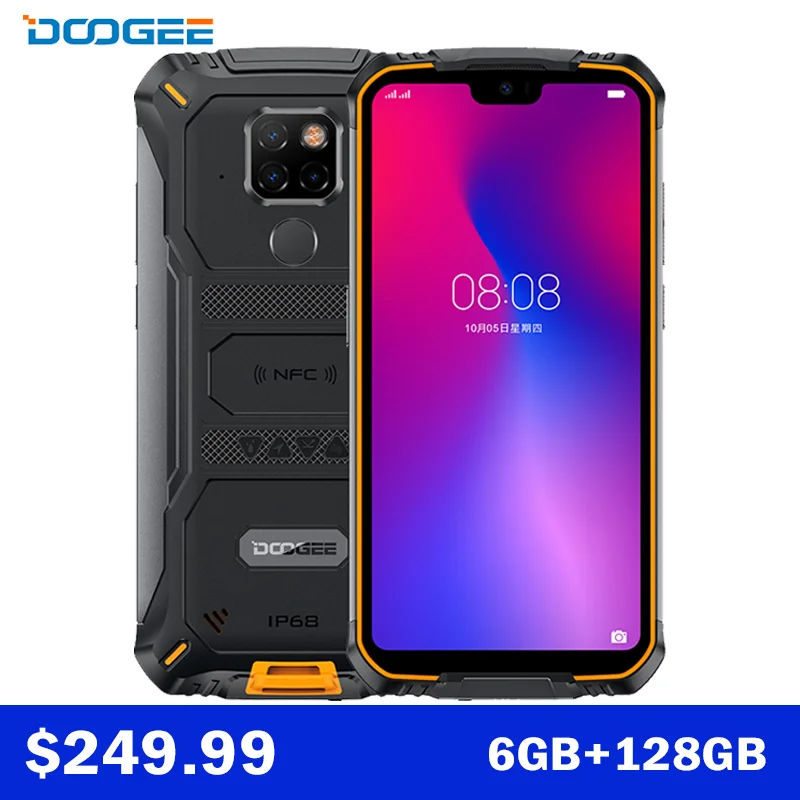 Защищенный смартфон DOOGEE S68 Pro 6 ГБ + 128 Восьмиядерный 21-мегапиксельная камера