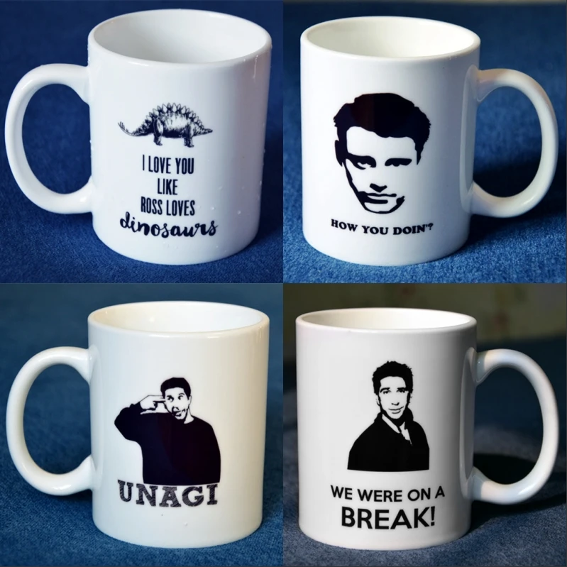 ТВ шоу кружки с надписью Friends керамическая кружка для кофе молока чая комиксные
