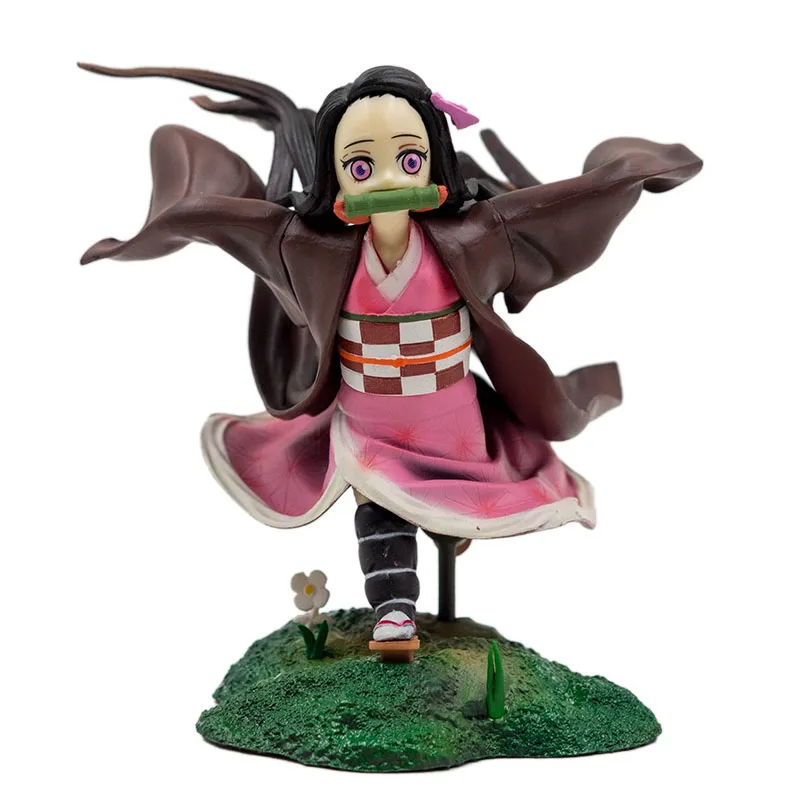 

Demon Slayer GK Running Kamado Nezuko With Box Anime Action Figure Model Toys Gift for Children