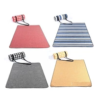 multiple colors outdoor picnic mat water resistant portable beach mat folding camping mat moisture proof blanket hiking beach