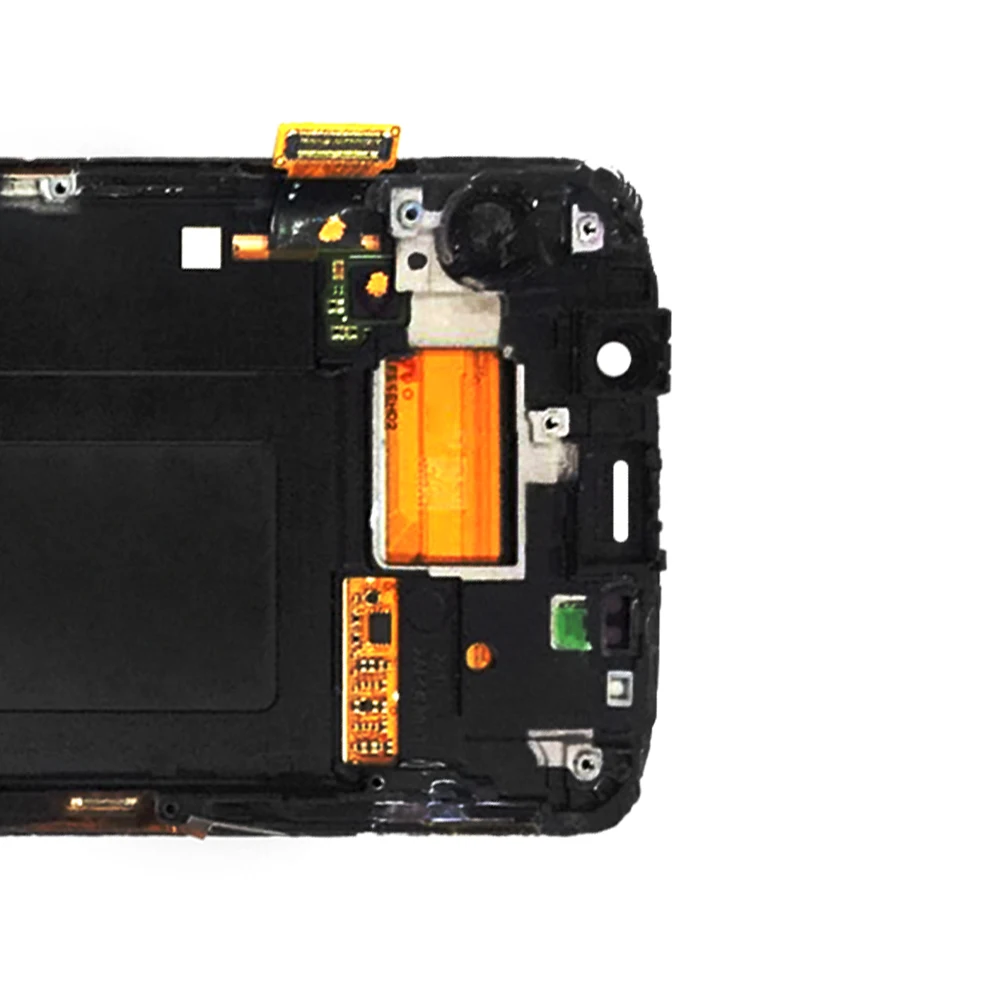 Новые запасные части LCDs с рамкой для Samsung Galaxy S6 Edge G925F G925A G925P ЖК-дисплей сенсорный