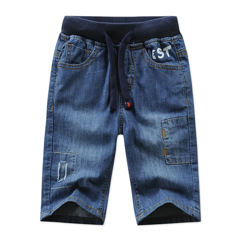 

new 2020 summer children jeans shorts fashion toddler clothing kids letter leisure denim shorts for boys 100-160 cm dwq684