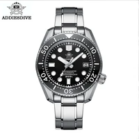 addies dive automatic watch nh35 sapphire crystal stainless steel dive watch 300m all in one case luminous 300m dive mens watch
