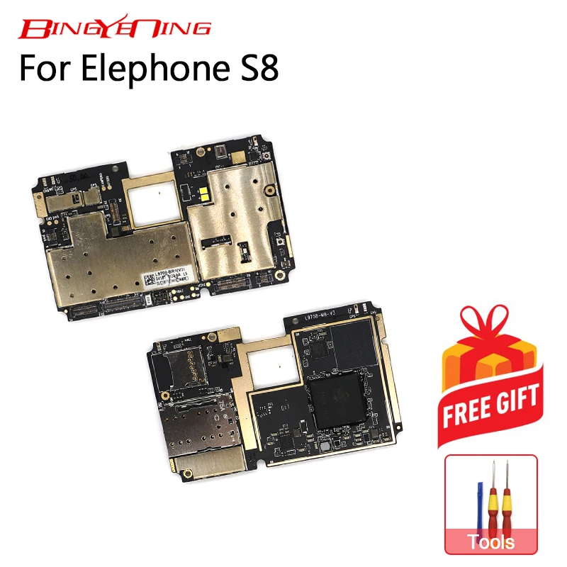 BingYeNing для Elephone S8 материнская плата 4G+ 64G rom гибкий кабель материнской платы