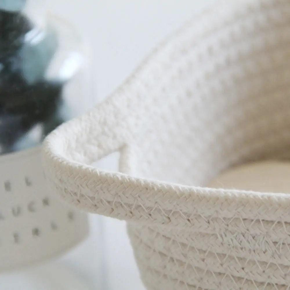 Новые нордические льняные корзины для хранения складной органайзер детской