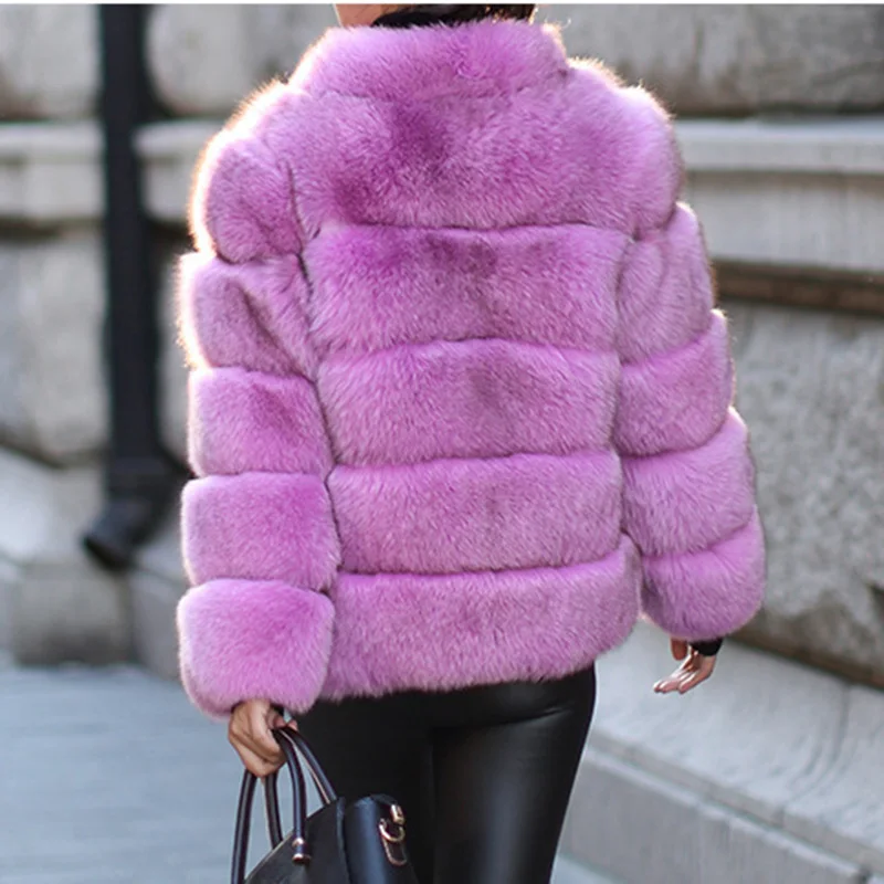 Тедди пальто из искусственного меха длинная пушистая куртка женская элегантная