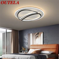 outela creative ceiling light contemporary lamp fixtures led home for living dining room