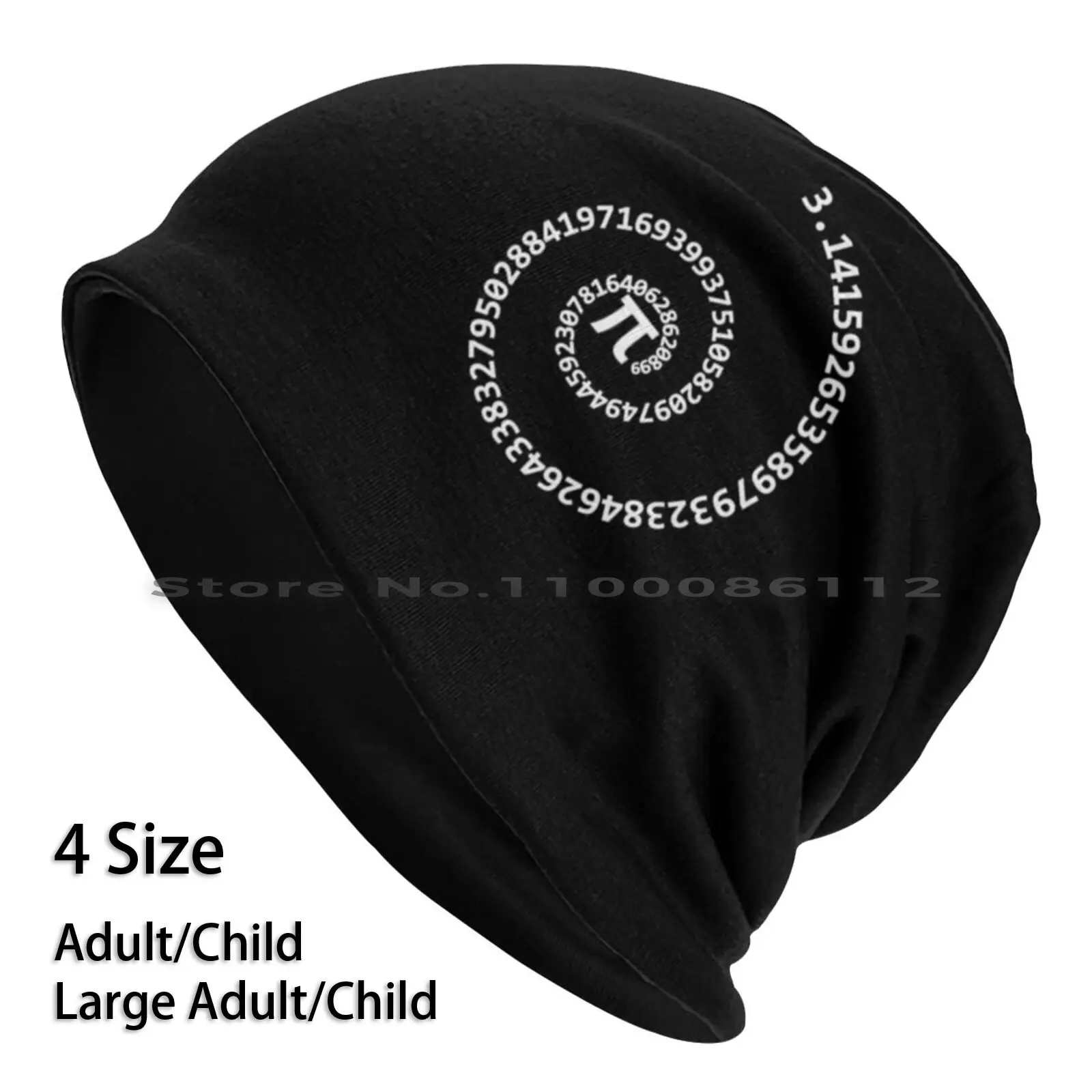 

Pi Number 3.14 Spiral Effect Math Quotes Beanies Knit Hat Mathematics Math Lovers Math Student Curves Math Pi Find X Math