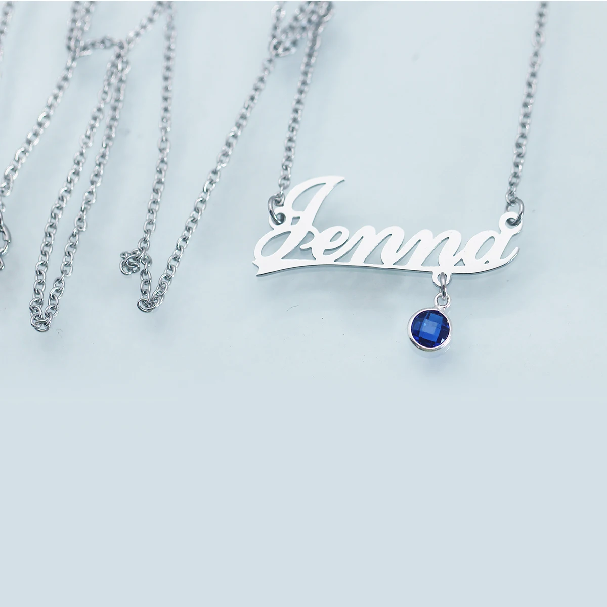 Ювелирные изделия из нержавеющей стали 316 женское ожерелье с кулоном именем на