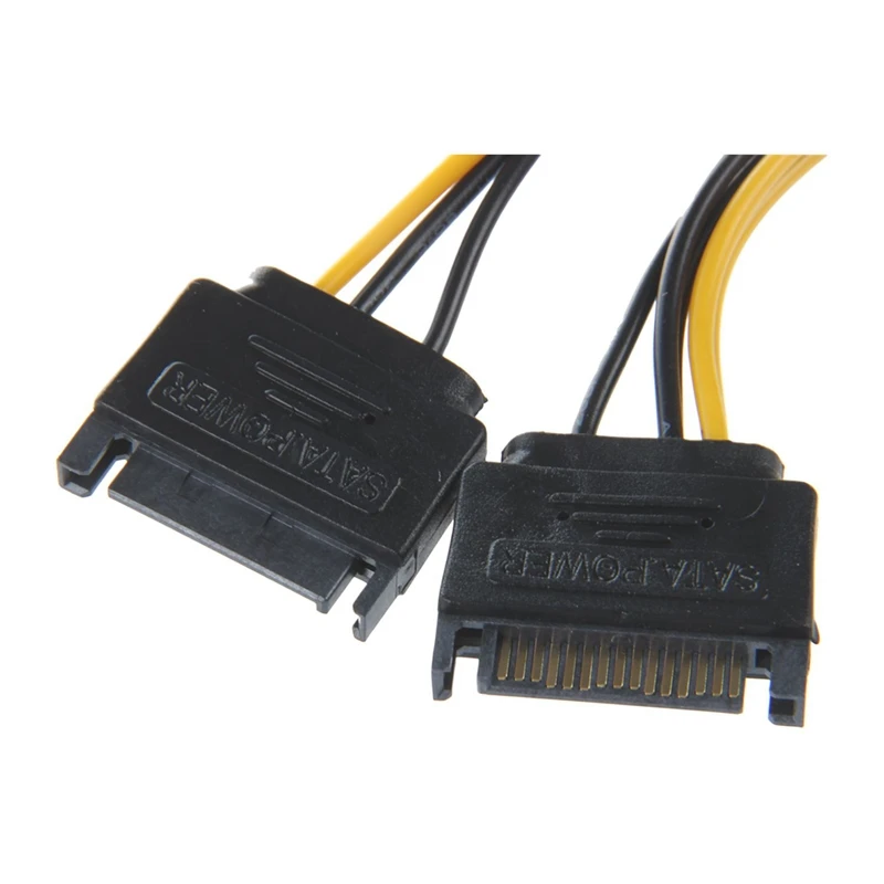 1 Pcs 2600Mah External USB Power Bank Box Battery Charger &amp Dual 15 Pin SATA Male Video Card Cable | Электроника