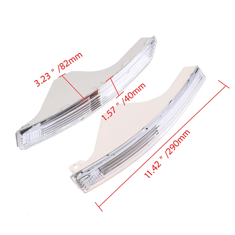 POSSBAY правый левый боковой автомобильный внешний светильник крышка ABS передний