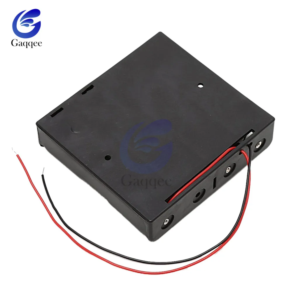 Чехол для аккумулятора 18650 с 4 слотами свинцового провода 3 7 В|Тестеры