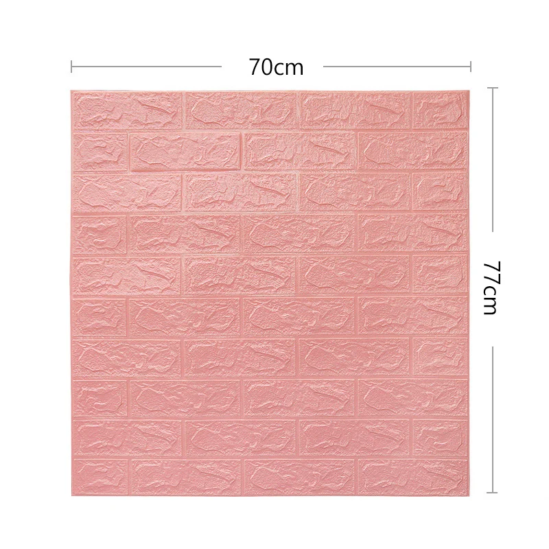 

Faux Foam Bricks 3D Wall Panels Peel and Stick Wallpapers for Living Room Bedroom Background Wall Decoration YG