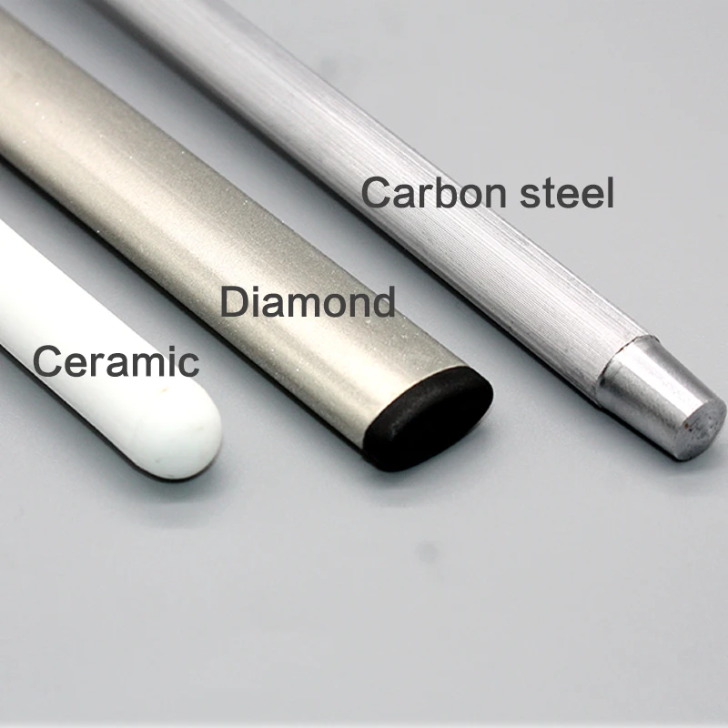 Алмазная керамическая (циркониевая) заточка для ножей из углеродистой стали