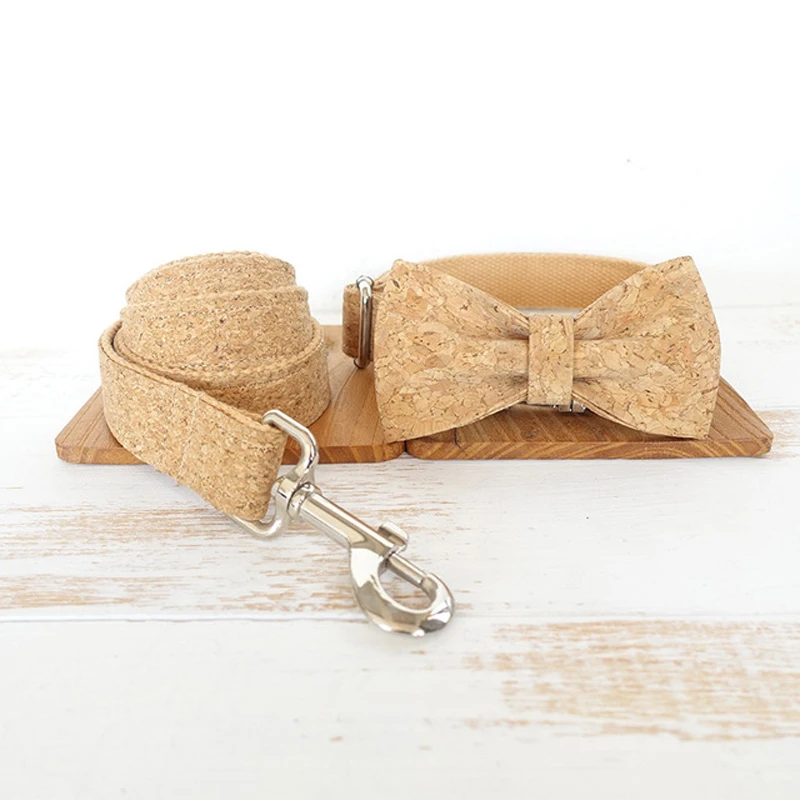 

Cute Dog Collar Rope Set Puppy Bow Collars Cat Dog Leash Breathable Adjustable Small Medium Rope Soft Pet Walking Leashes
