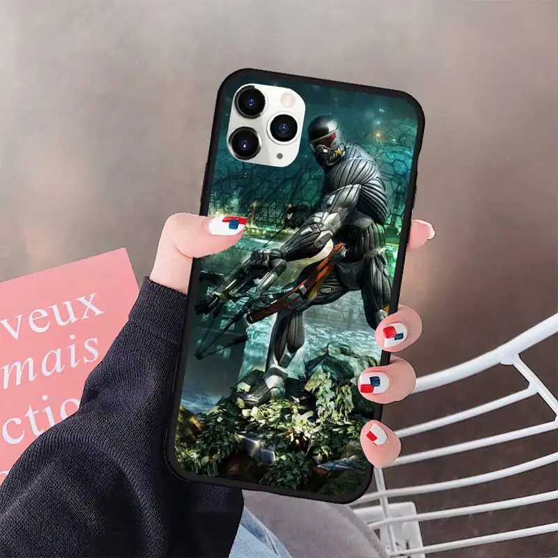 

HUAGETOP Crysis 3 Phone Case Rubber for iPhone 11 pro XS MAX 8 7 6 6S Plus X 5S SE 2020 XR case