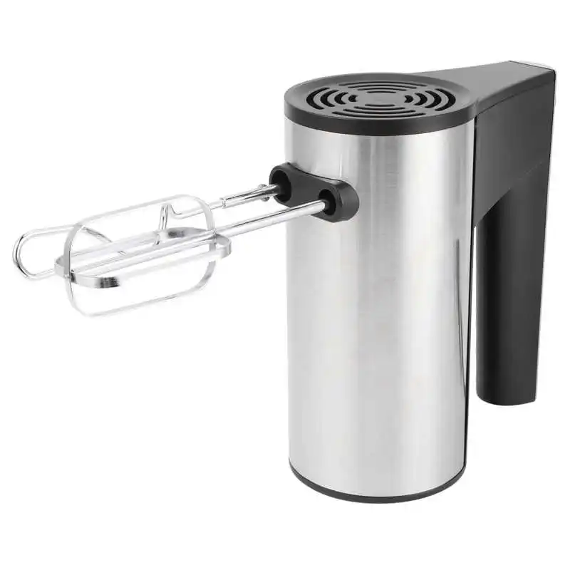 

600W Milk Frother Eggbeater with Base Stainless Steel Electric Egg Mixer Blender Kitchen Supply UK 220V