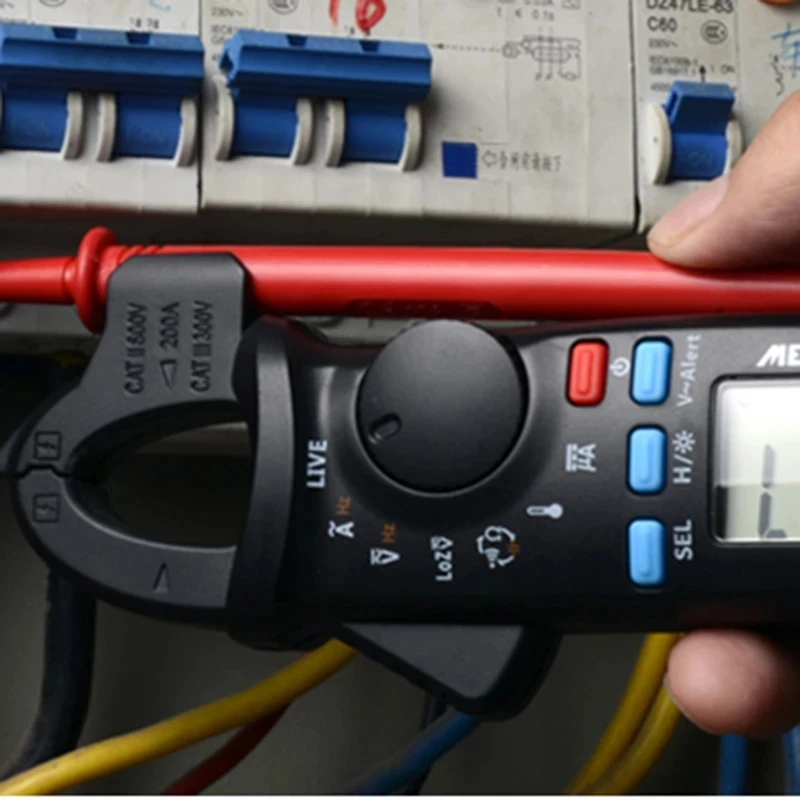 Mestek CM82B Clamp Meter AC Current AC/DC Voltage Temperature Measurement NCV Induction Resistance Capacitance | Инструменты