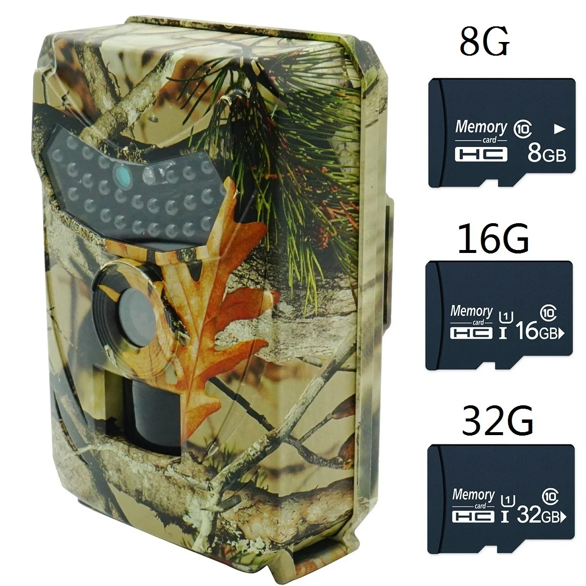 Купи 12MP Trail Camera HD детектор диких животных Скаутинг уличная охотничья камера ночное видение видео наблюдение инфракрасное тепловое зондирование за 1,799 рублей в магазине AliExpress