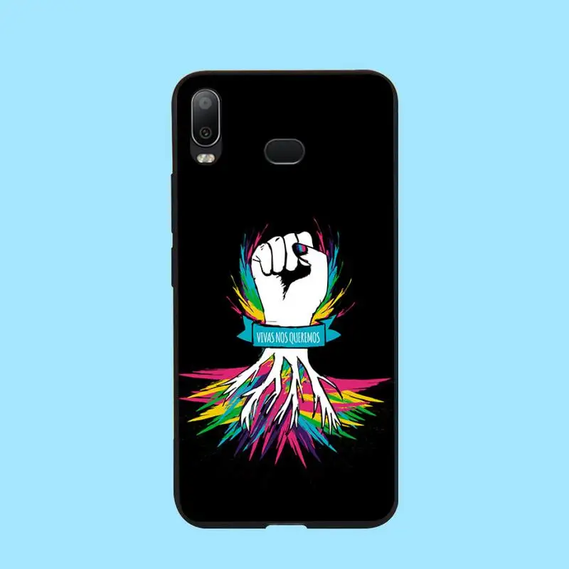 Женский чехол для телефона PENGHUWAN черный Samsung A10 A20 A30 A40 A50 A70 A71 A51 A6 A8 2018 | Мобильные