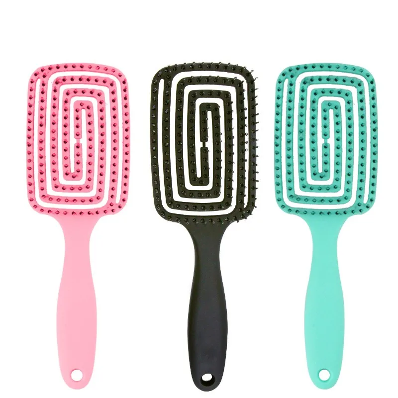 YBLNTEK Detangling Hair Brush Massage Comb Detangler Hairbrush for Curly Women Men Scalp | Красота и здоровье