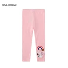 SAILEROADрадуги; Кроликов для детей из хлопка для маленьких девочек; Детские брюки; Сезон зима-осень, одежда для детей 7 лет для девочек младшего возраста детские брюки