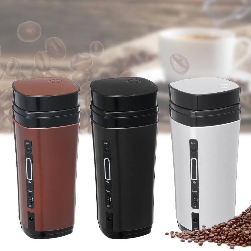 

Automatic Stirring Coffee Cup USB Rechargeable Heating Insulation Cup Self Auto