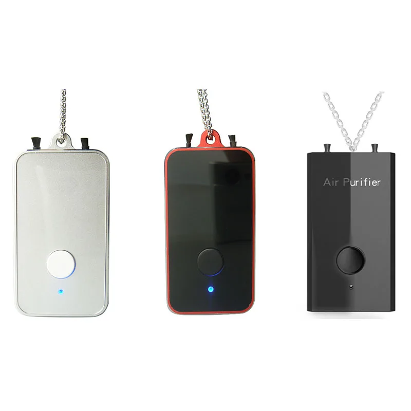 

Портативный переносной воздухоочиститель, персональный мини-освежитель воздуха с отрицательными ионами и низким уровнем шума для взрослы...
