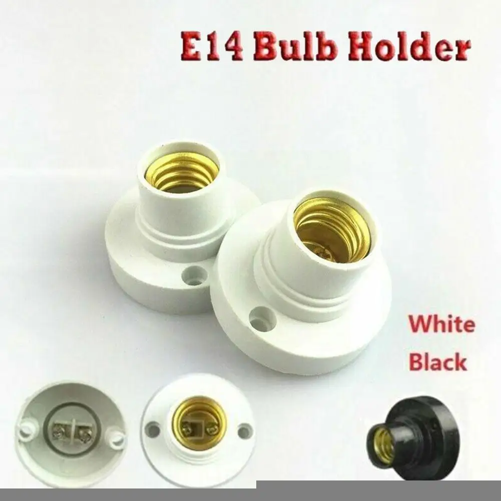 

New Screw Lamp Base E14 Lamp Holder Socke Base Light Holder Bulb E14 Socket Adapter M9m2