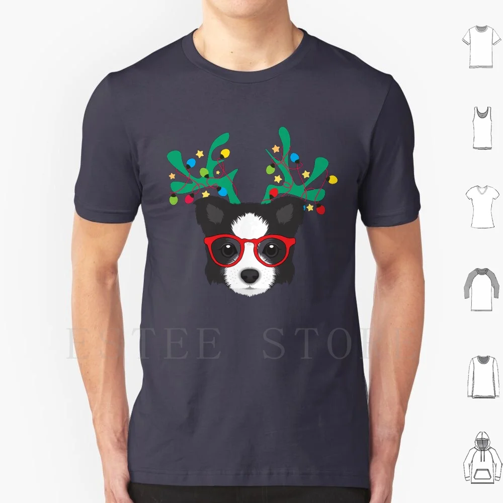

Border Collie Dog Xmas Christmas Gift T Shirt Men Cotton 6Xl Border Collie Border Collie Dog Border Collie Border Collie Border