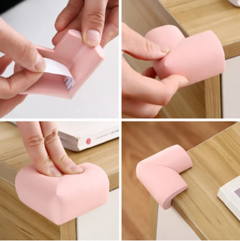 

6Pc Baby Safety Corner Protector Children Protection Furniture Corners Angle Protection Child Safety Table Corner Protector Tape