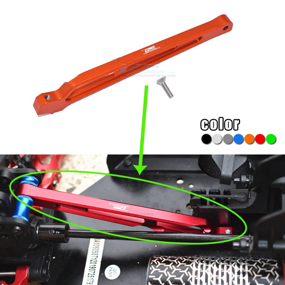 

metal alloy rear steering pressure plate support frame #AR320445 for ARRMA 1/7 4WD MOJAVE 6S ARA106058T1/T2 Short-course Truck