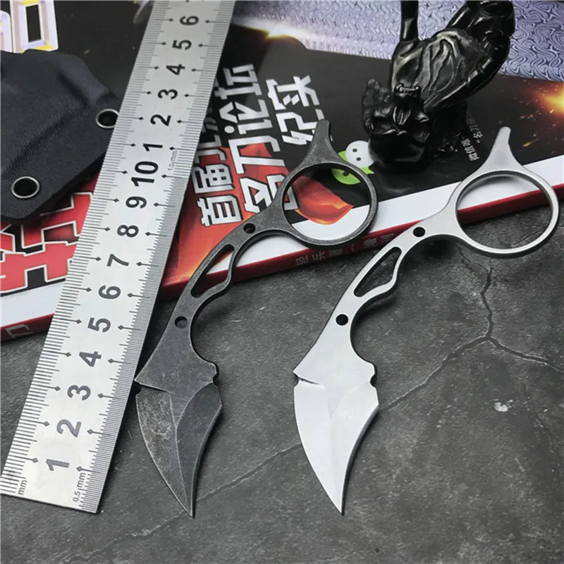 HS Tools прямой нож охотничий с каменной поверхностью походный инструмент для