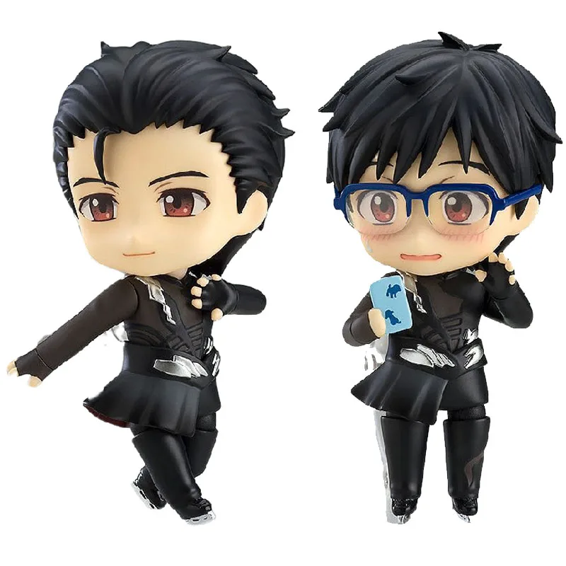 10 см аниме Юри! Экшн-фигурка на льду игрушка из ПВХ стеснительный Юри Katsuki Q Poske