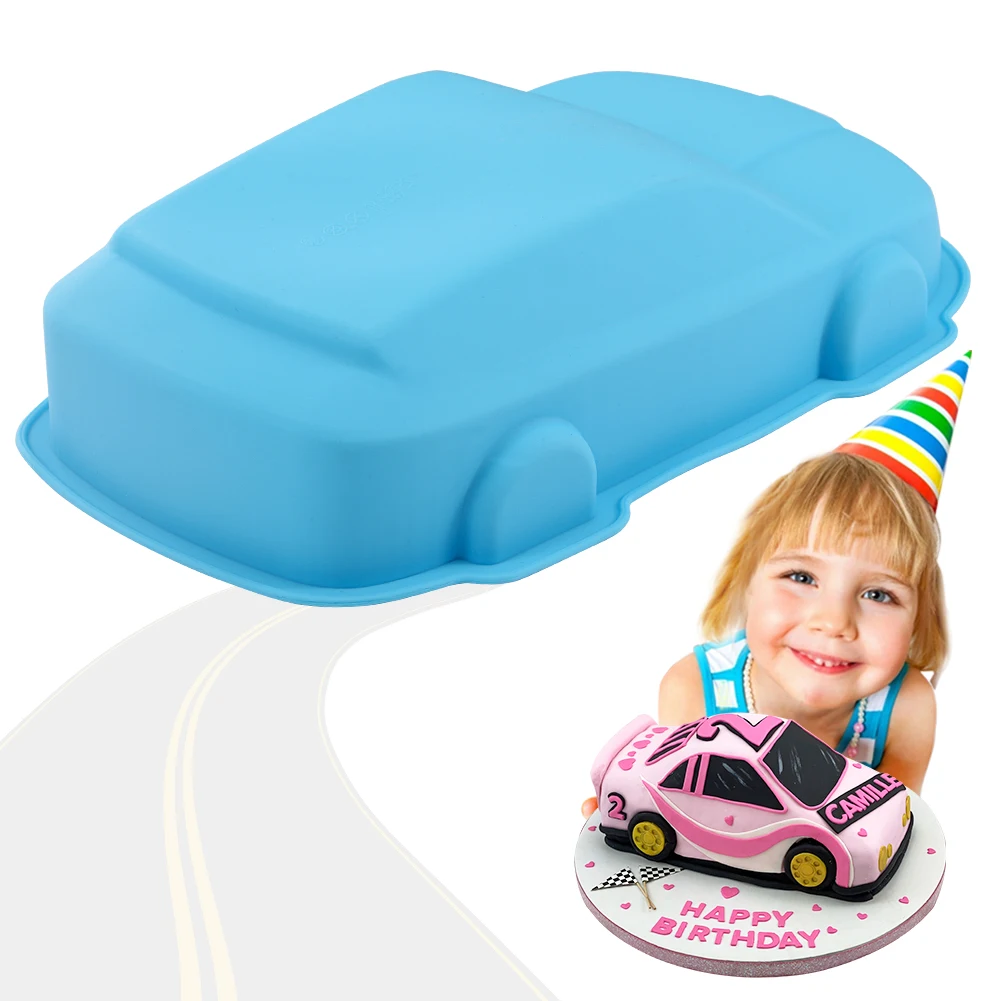 

Creative Car Silicone Truck Model Silicones Cake Decorating Tools Mould For Kids Birthday Cake Decor Tool Baking Supplies Mold