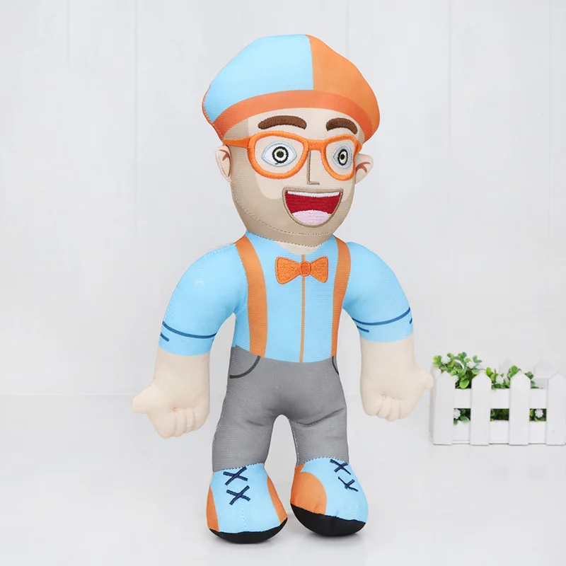 32 см Blippi плюшевая мягкая набивная кукла игрушка косплей реквизит Дети любовь подарок на день рождения Милая кавайная Подушка для детей