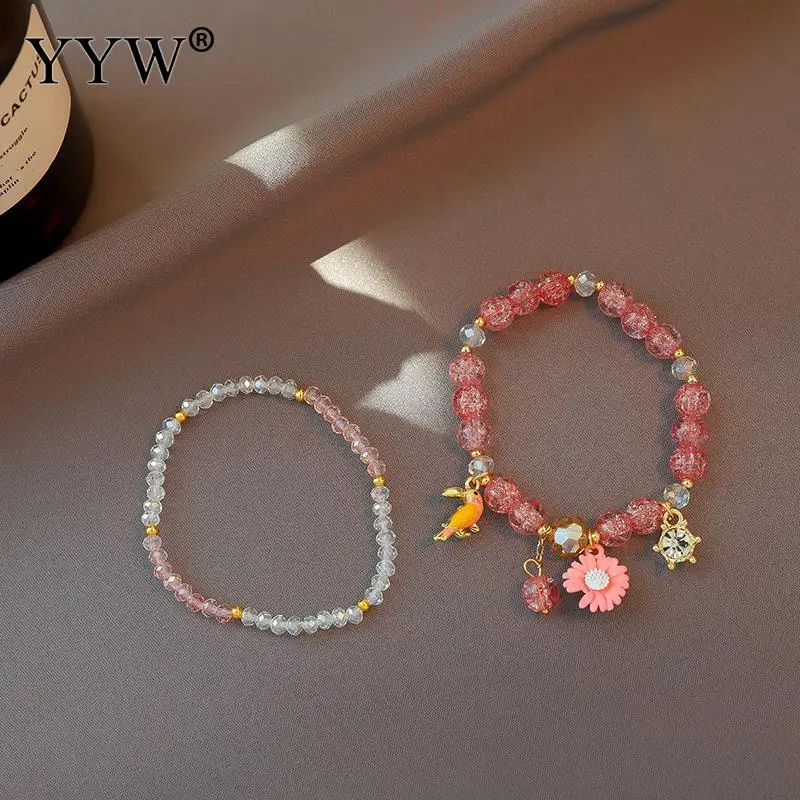 

Temperament Sweet Wind Bracelet Female Sen Department Small Fresh Flower Bracelet Fashion Hand Jewelry Length Approx 20cm