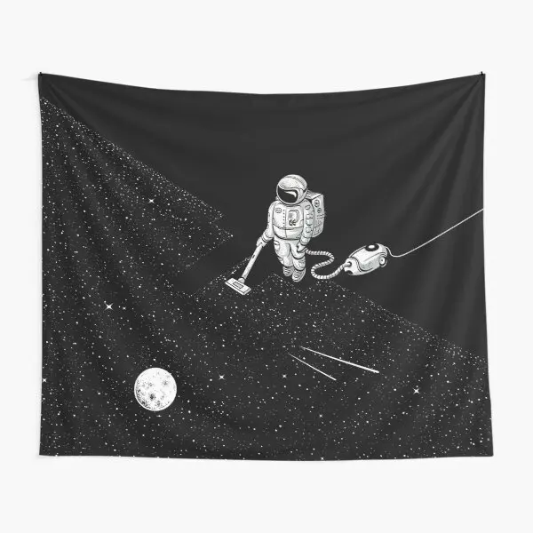 

Space Cleaner Tapestry Wall Home Decor Art Bedroom Travel Yoga Room Blanket Colored Hanging Mat Printed Living Bedspread