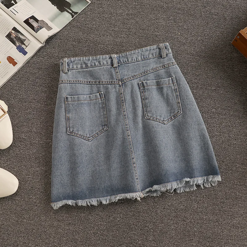 Женский джинсовый комплект из двух предметов повседневный короткий ковбойский