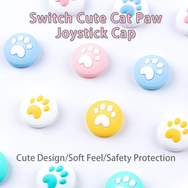 Чехол накладка для джойстика с изображением животных том Nook Isabelle Cat Claw Thumb Stick