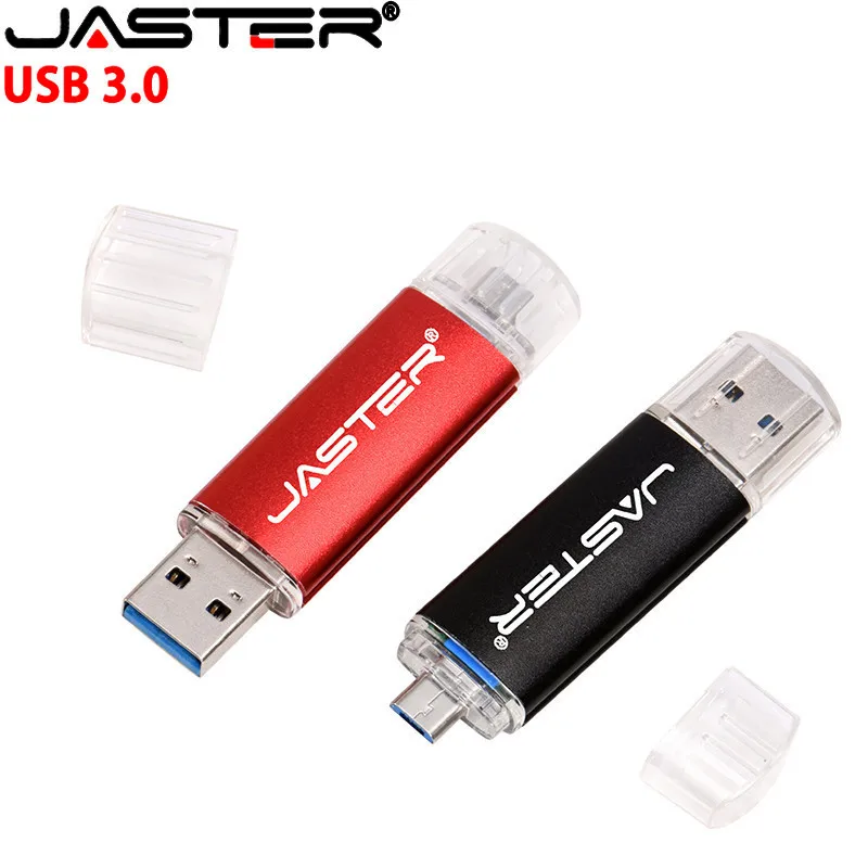 JASTER USB 3,0 высокоскоростной OTG флеш-накопитель Micro Usb флешка USB флеш-накопитель 4G 16GB 32GB 64GB внешний накопитель Флешка карта памяти