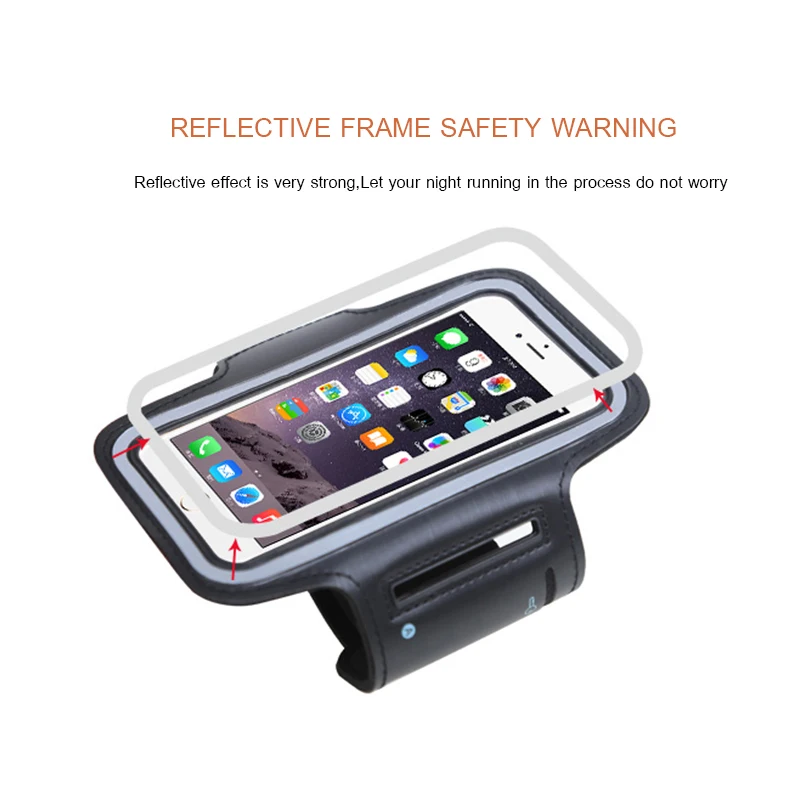 Mobile Phone Bag Case for Running Bracelet Holder for Xiaomi Pocophone F1 Mi  iPhone 13 12 11 Huawei P40 Samsung Armband Cases