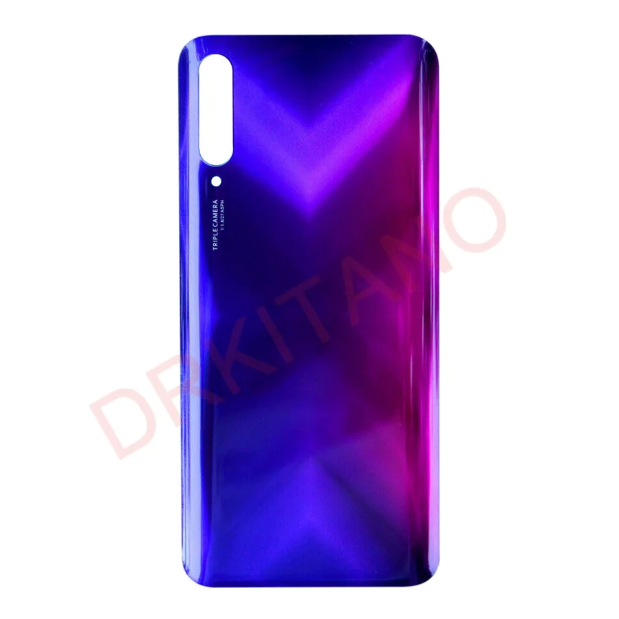 Задняя стеклянная крышка батарейного отсека для Huawei Y9S корпус P Smart Pro 2019 сменная