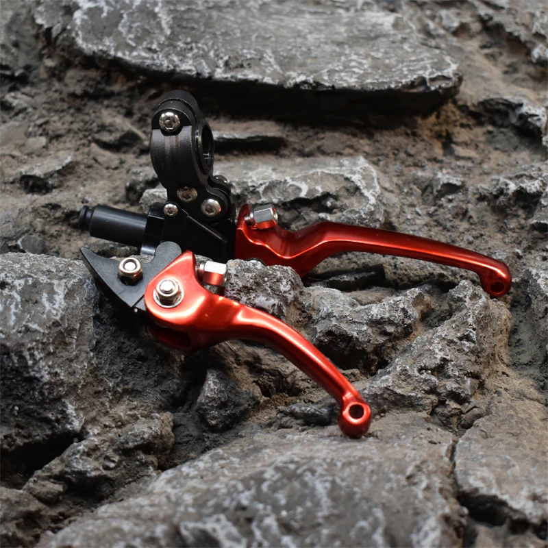 CNC F3 2nd Short Alloy Brake &amp Clutch Handlebar Lever for Motocross Motorcycle Pitbike Dirt Pit Bike Universal Patrs - купить по