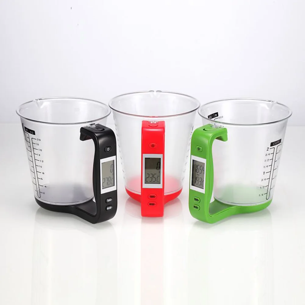 

Kitchen Measuring Cup Scale LCD Digital Display for Baking Tea Weighting Coffee RH