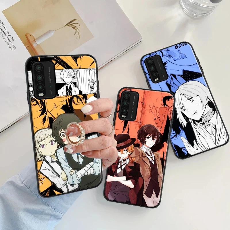 

Bungo Stray Dog Silicone Phone Case For Xiaomi Redmi 9 9i 9AT 9T 9A 9C Note 9 9T 9S 9 Pro Max Soft Back Cover Coque Funda Capa