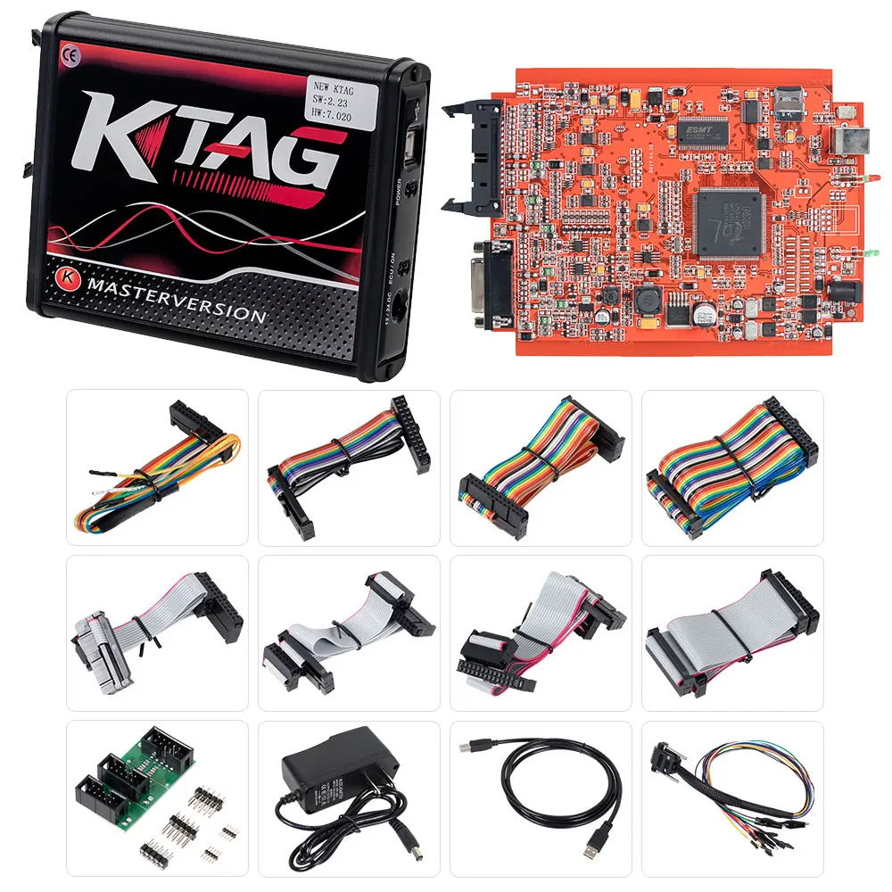 Fgtech Galletto 4 Master V54 светодиодный BDM Рамка BDM зонд адаптер KESS KTAG fg tech galletto V54 ECU чип тюнинг ecu программист