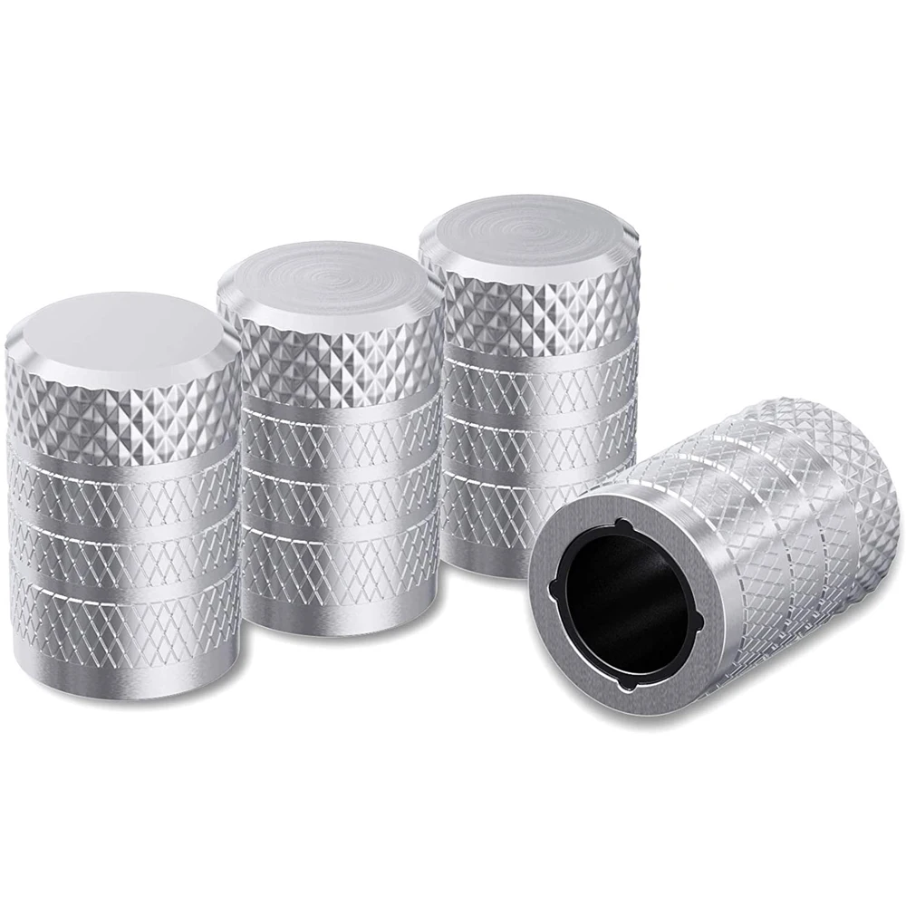 20 шт шток клапана шины автомобиля колпачок болта в Алюминий Theftproof колпачки