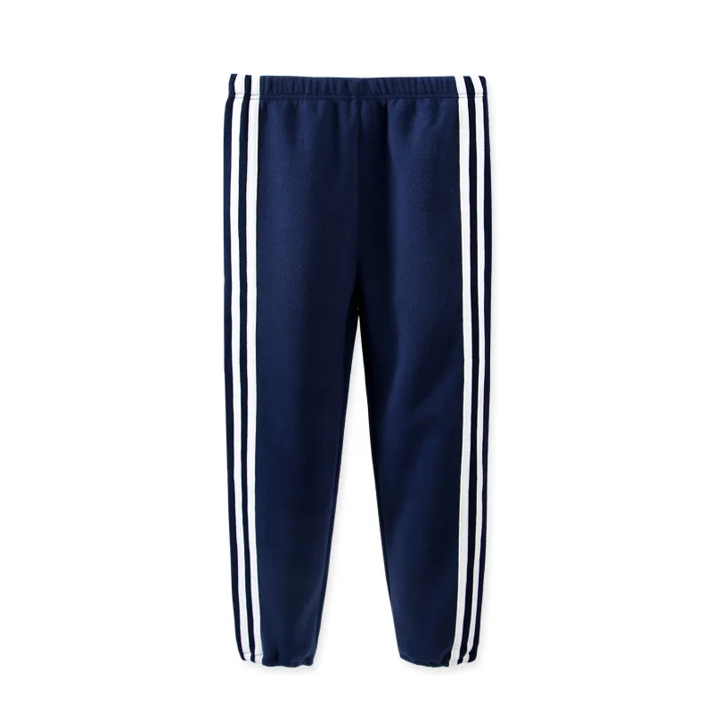 Осень 2020 детские спортивные штаны для мальчиков и девочек Теплые повседневные